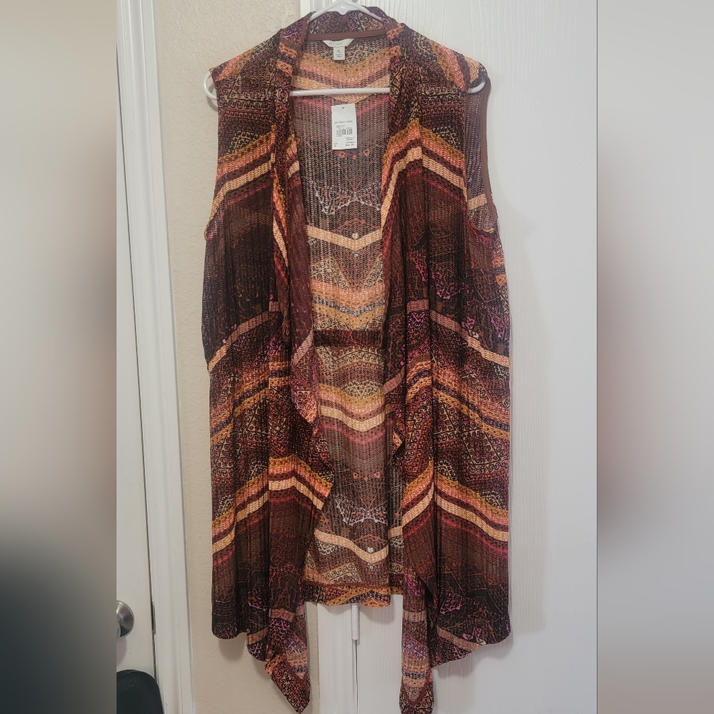 CATO LONG VEST OR DUSTER